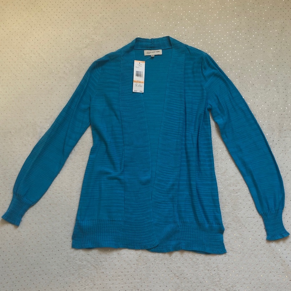🆕 Jones New York - Turquoise Cardigan - Size S